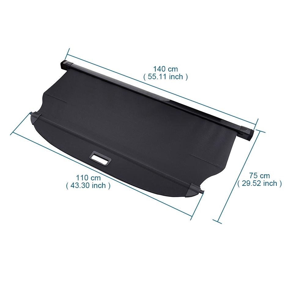 Car Trunk Cargo Cover Fit for Hyundai Tucson 2015-2023 Luggage Security Shield Cover Storage Rack Auto Shelf Retractable