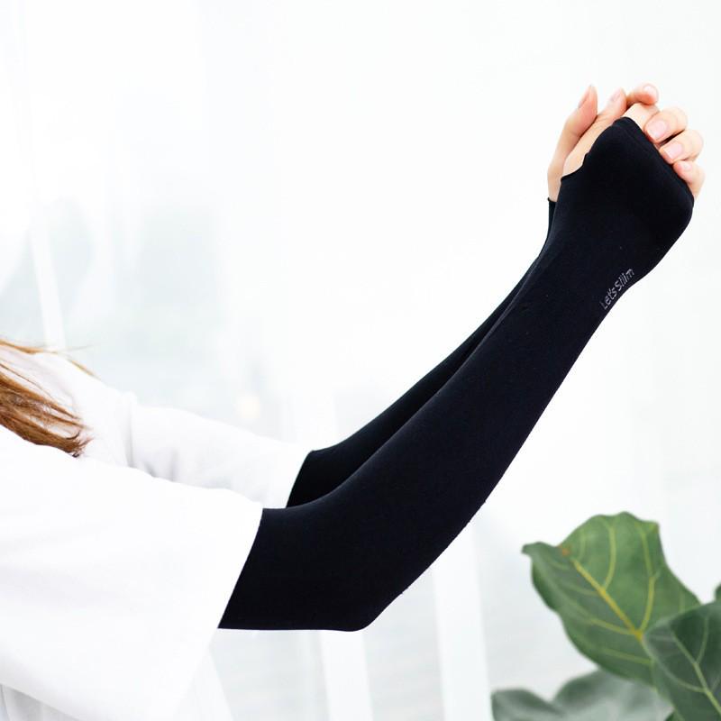 Unisex Anti-UV Cooling Arm Sleeves for Summer Cycling & Driving - Breathable Ice Silk One Size - Unisex