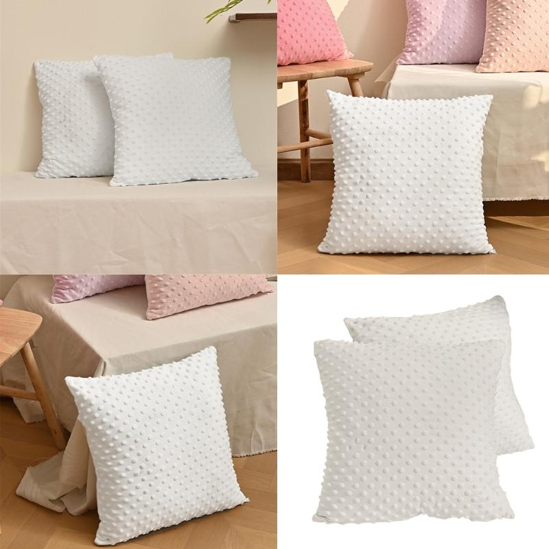 Bean Shape Throw Pillowcase Soft Plush Cushion Cover Durable Machine Washable For Interior Sofa Bed Design