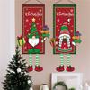 Christmas Hanging Cloth Poster Creative Cartoon Background Fabric Christmas Decor for Home Decoration