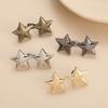 2 Pairs Pants Waist Tightener for Loose Jeans Alloy Star Jean Waist Pin No Sew Detachable Waist Buckle Button Pins for Women Jeans Skirts Trousers