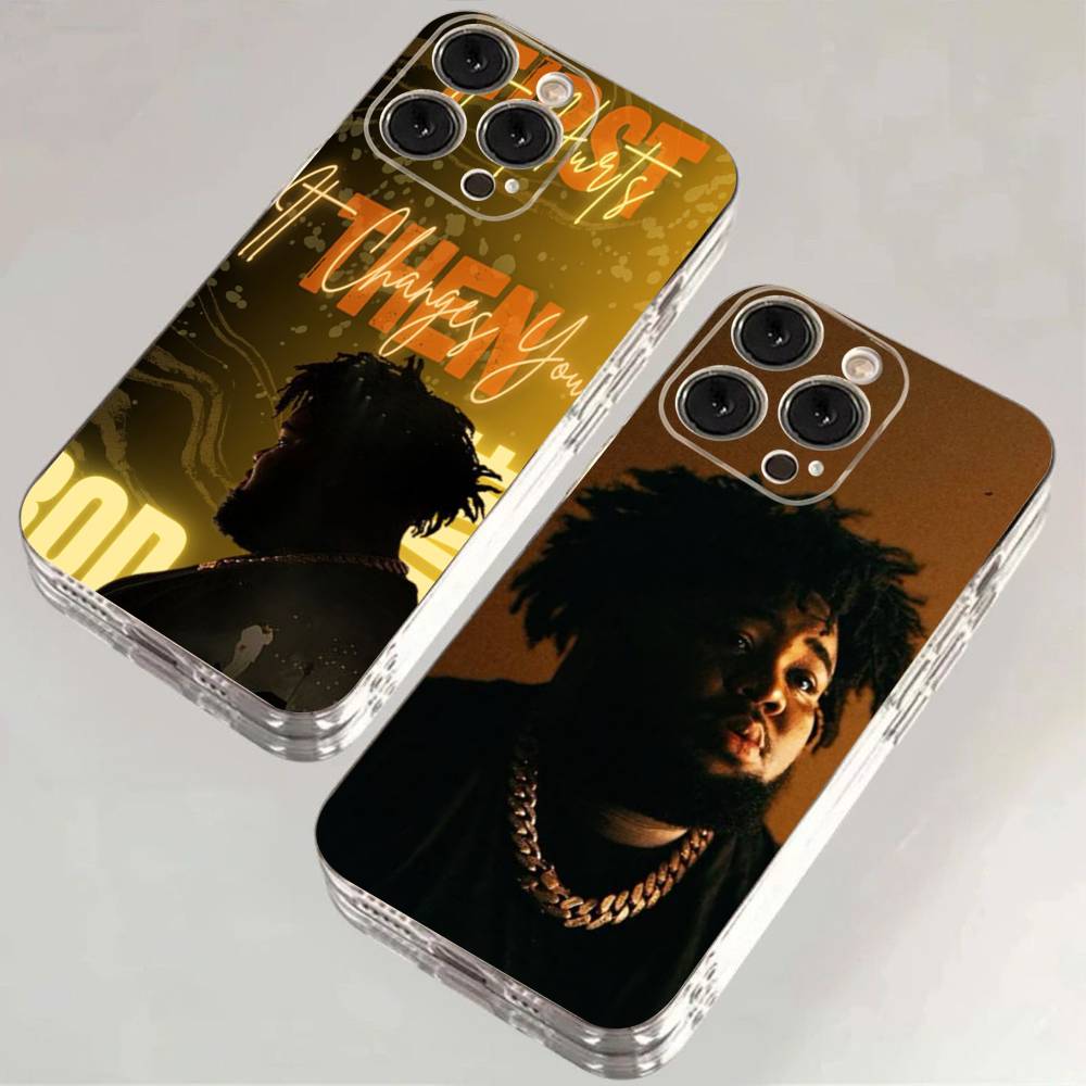 Rod Wave Singer Silicone Phone Case Material For iPhone 17 16 15 11 12 13 14 Pro Max Mini Plus Soft TPU