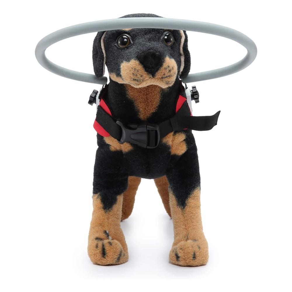 Lightweight Adjustable Blind Ring for Dogs Cats, Pet Harness Guide Device,Walking Blind Dog Ring, Guide Dog Harness, Blind Dog Accessories