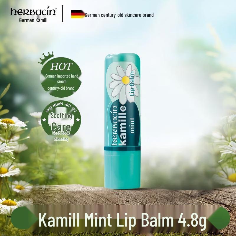 Herbacin German Chamomile Mint Lip Balm 4.8g