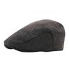 Unisex Retro Coarse Grain Fluff Newsboy Caps Men British Painters Hats Autumn Winter Berets Herringbone Flat Cap Hip Hop Berets