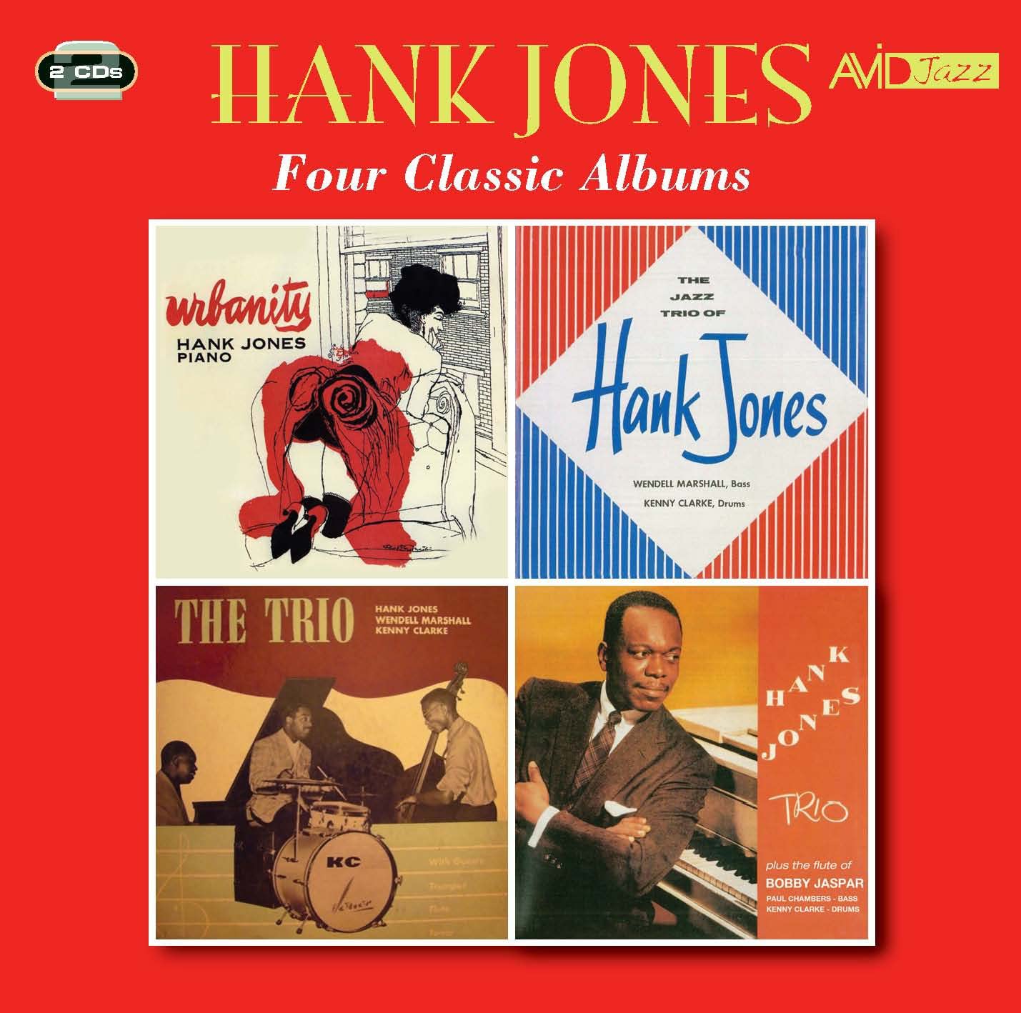

CD HANK JONES - Four Classic Albums Non Japan Jazz Used