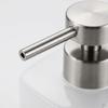 Liquid Soap Dispenser Pump Head Elegant 304 Stainless Steel Replacement for Hand