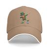 Leprechaun Palying Soccer Player St Patricks Day Casual Baseball Cap Trucker Hat Kpop Rock Hip Hop Hats Unisex Baseball Caps