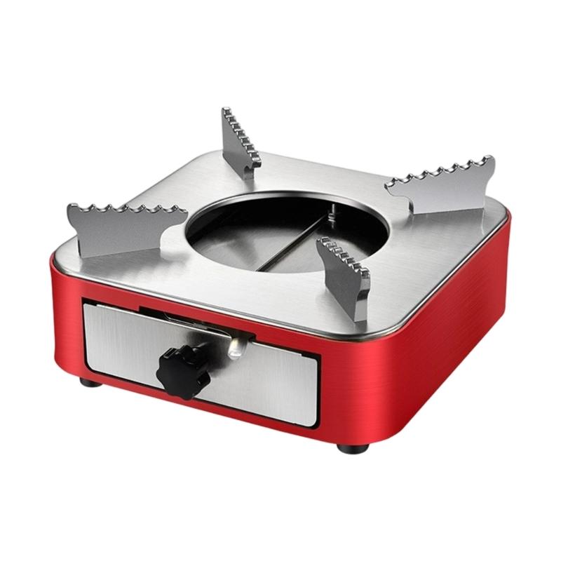 Easy Cleaning Alcohols Stove Stainless Steel Drawer Styles for Outdoor Cooking Features Flame Control Practical Design