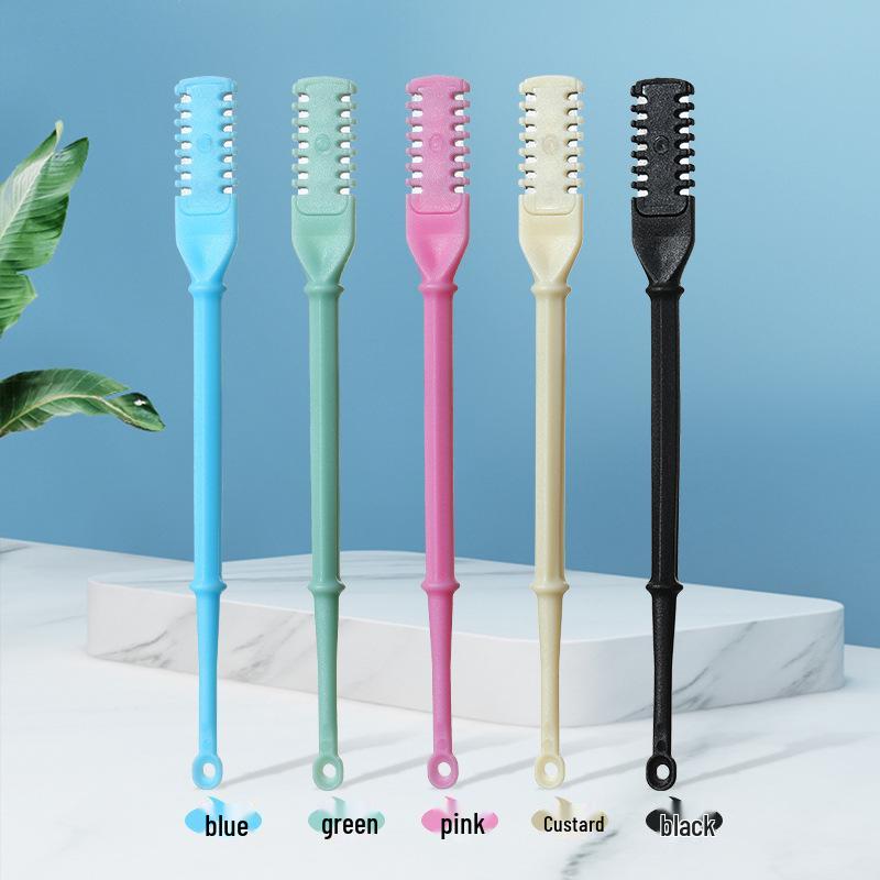 2-in-1 Manual Nose & Ear Hair Trimmer with Ear Spoon