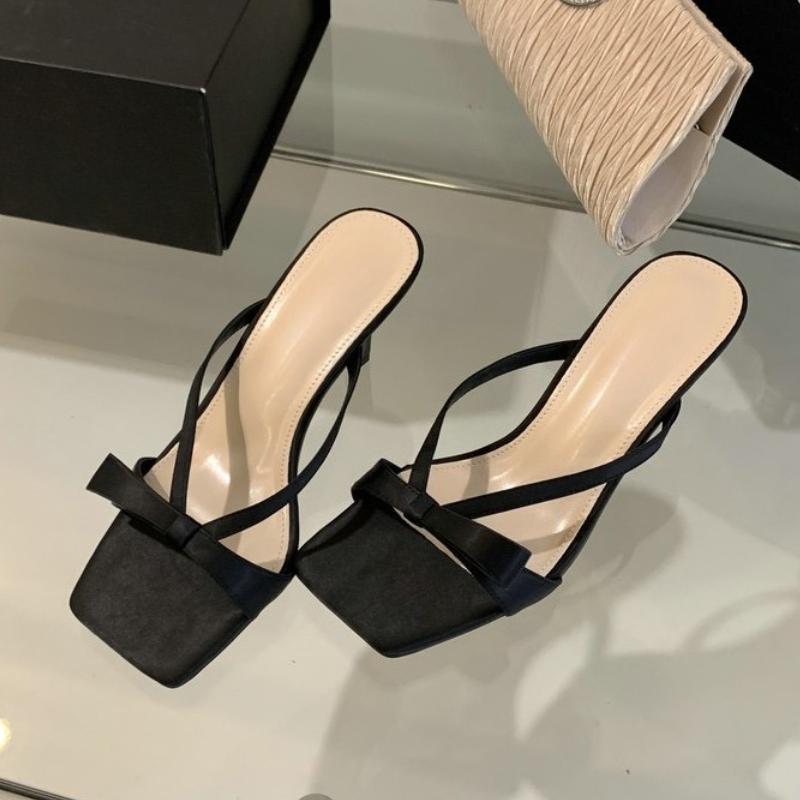 Fashion Female Summer Sexy Heels Sandals Slides Ladies Shoes Fashion Women Pumps Flip Flops Luxury High Heels Slippers Shoes