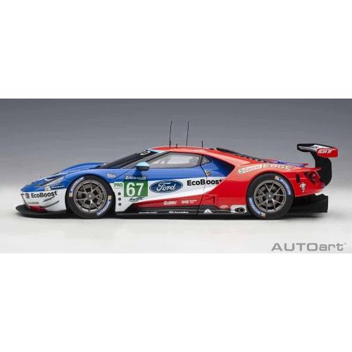 AUTOart 1/18 Scale Scale Model Kit 81710: Ford GT 2017 #67, 2nd Place In the LMGTE Pro Class At the 24 Hours of Le Mans In 2017