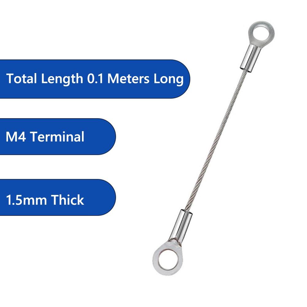 New Stainless Steel Wire Rope M3-M10 Screw Fixing Hole Panel Light Rope Lighting Hanging Wire