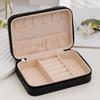 Minimalist Leather Jewelry Travel Storage Box