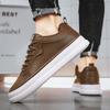 Board shoes men's 2025 new spring simple foreign trade work shoes Korean version of versatile men's casual shoes