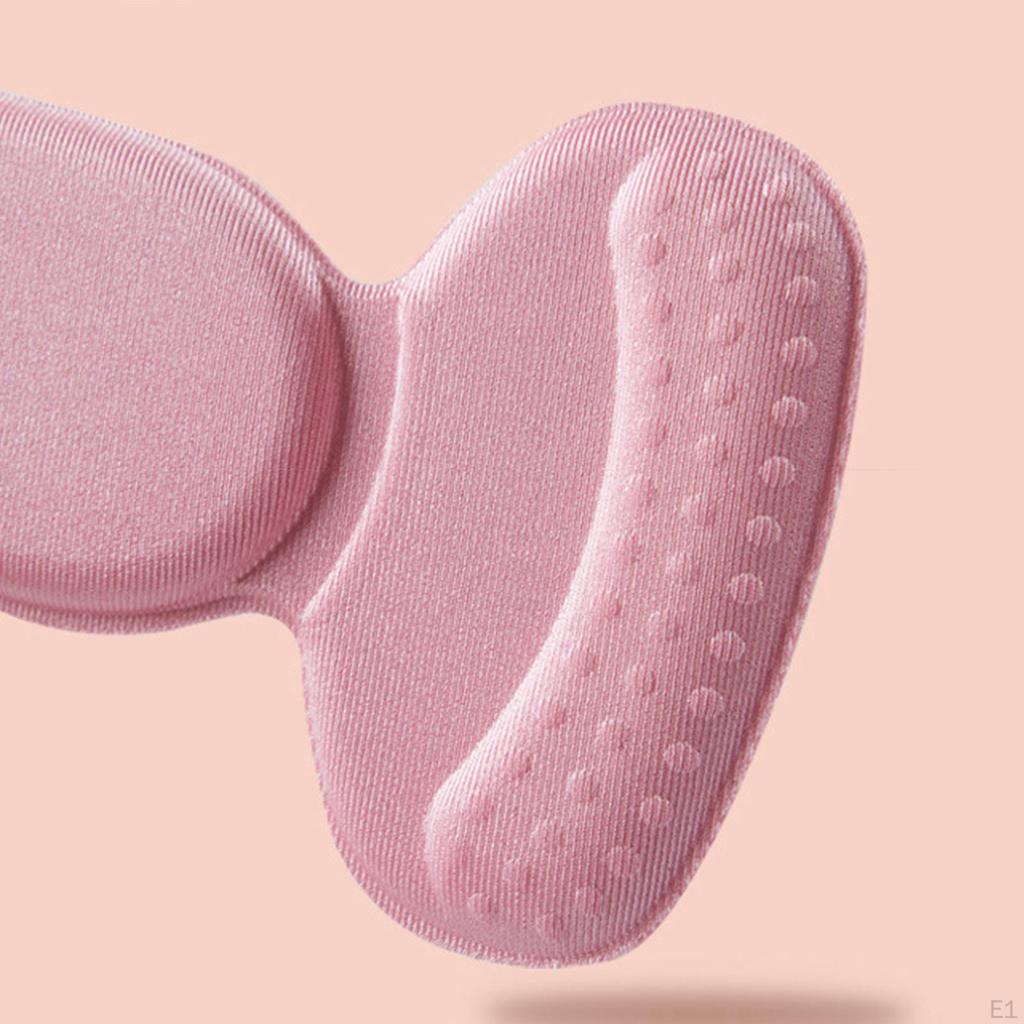 2 Pieces Heel Cushion Pads Guards Liners Inserts for Loose Shoes