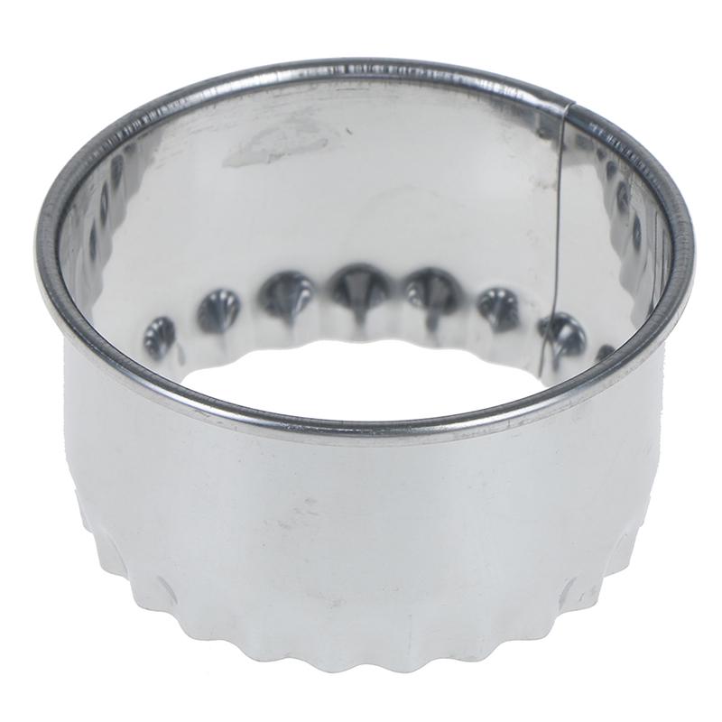 3 ks Kulaté/Květinové Vykrajovátko na Těsto Nerezové Vykrajovátko na Knedlíky