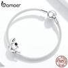 Bamoer 925 Sterling Silver Little Crab Charm for Original Silver Bracelet or Bangle DIY Jewelry