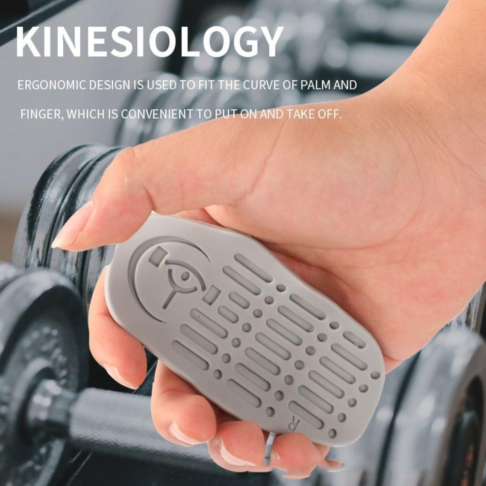 Anti-Slip Grip Strengthener No Sweaty Finger Expander 1 Pair Workout Grips  for Men & Women