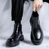 Chelsea Martin boots men's 2025 winter new high-top fashion platform one-pedal tooling cotton shoes men's 2116-R