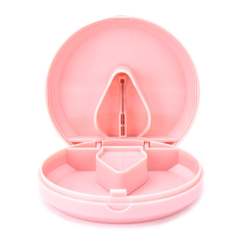 Organizer For Medicine Splitter Hold Storage Box Pill Tablet Pill Cutter Divider