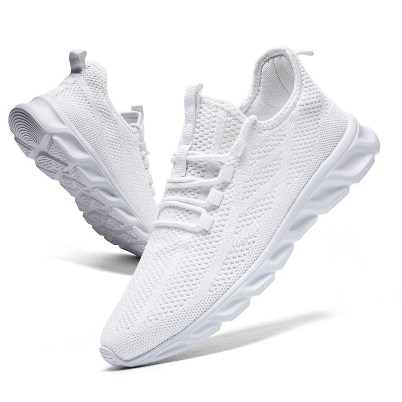 

мода Fujeak мужские кроссовки повседневная спортивная обувь новые теннисные туфли класса люкс кроссовки дышащие женские кроссовки модные мокасины кроссовки 46 белый