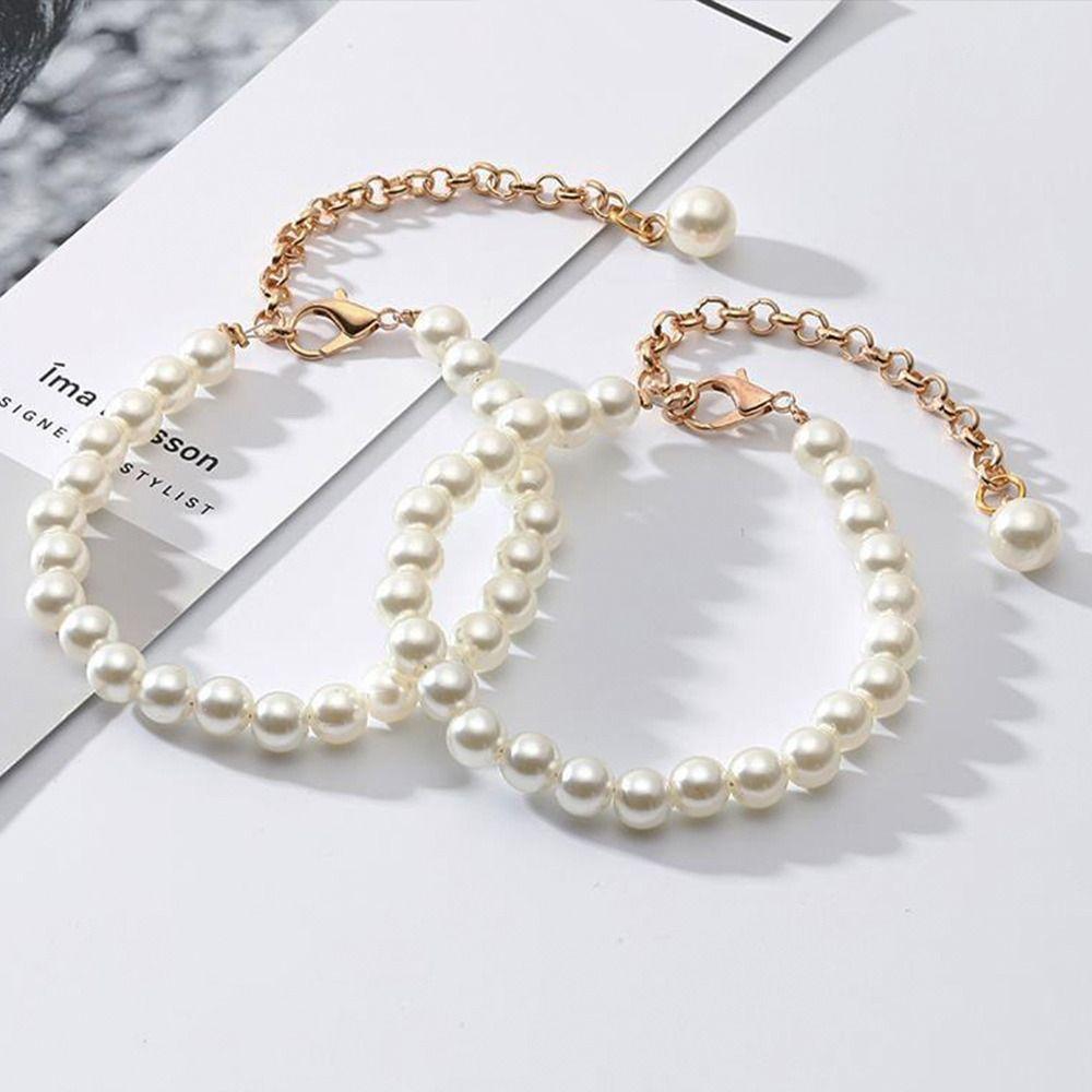 1Pair Women Shoelaces For High Heels Pearl Heels Band Shoe Belt Ankle Holding Loose Anti-skid Bundle Tie