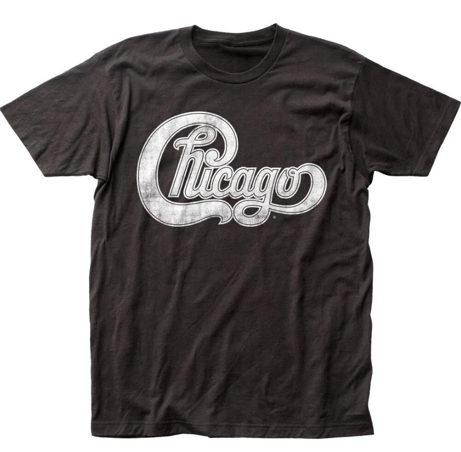 Chicago Band Logo TShirt Men’s Rock Tee Unisex T-Shirt XXXXL