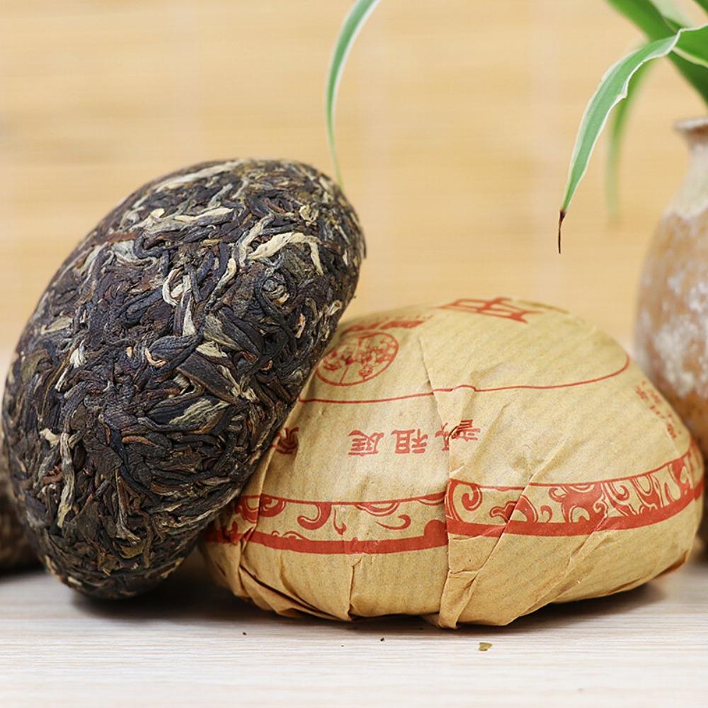 JIA JI TUO CHA Menghai Ripe Pu-erh Tea Cake Organic Puer 500g