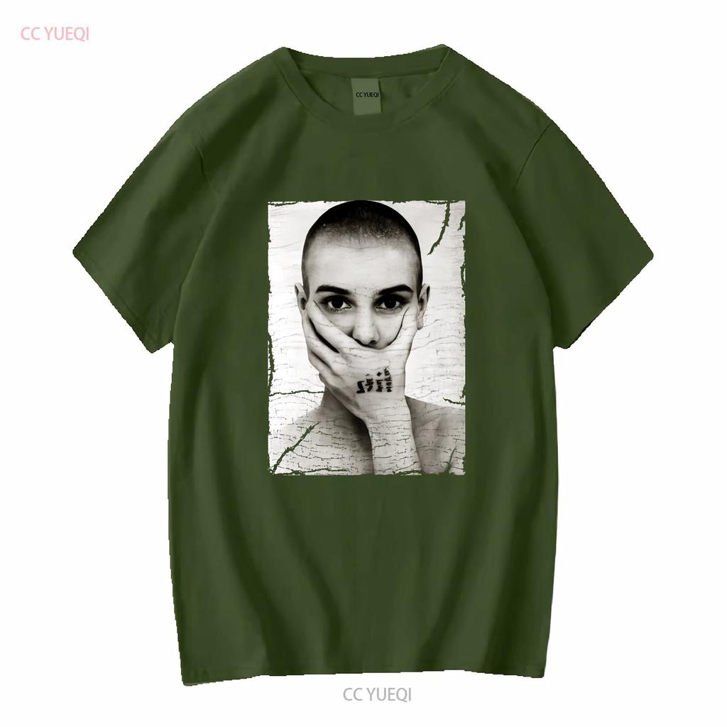 VTG Sinead O Connor smoking T shirt Short sleeve All sizes Te57379875 vintage Washed Slightly Top For Everyday Wear Casual Soft