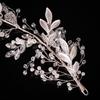 Bridal Headband Silver Tiara for Bride Headpieces for Wedding Hair Accessories for Brides Prom Photography