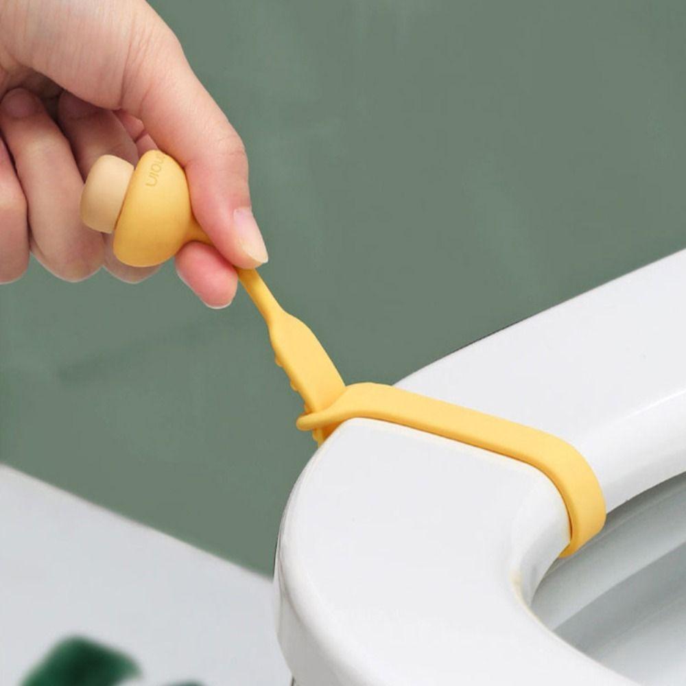 Toilet Accessories Mushroom Shaped Lifting Device Toilet Lid Handle Lid Lifter Toilet Seat Handle