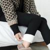 Womens Fleece Lined Leggings High Waist Slim Fit Casual Sports Pants With Pockets