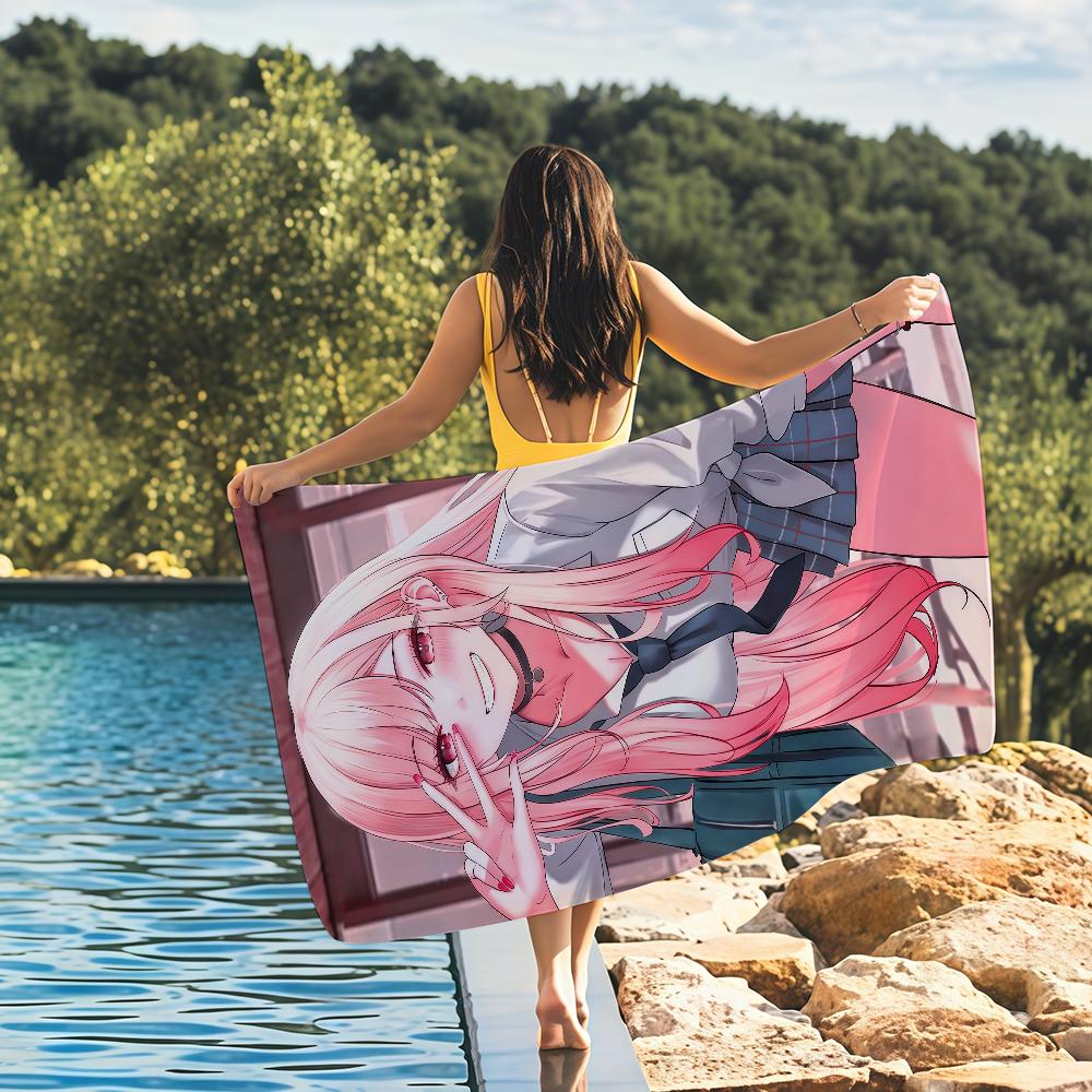 

Anime M-Marin K-Kitagawa Towel Quick Drying Beach Towels Are Suitable For Swimming Pools Camping Yoga And The Gym W30*H60(CM)