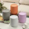 Press Open Lid Desktop Trash Can Sunflower Shape Storage Bucket Creative Garbage Bin  Home