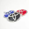 3D Steering Wheel Logo Car Emblem Stickers for Toyota Corolla Camry RAV4 Yaris Vios Hilux Prius CHR Highlander Prado Accessories