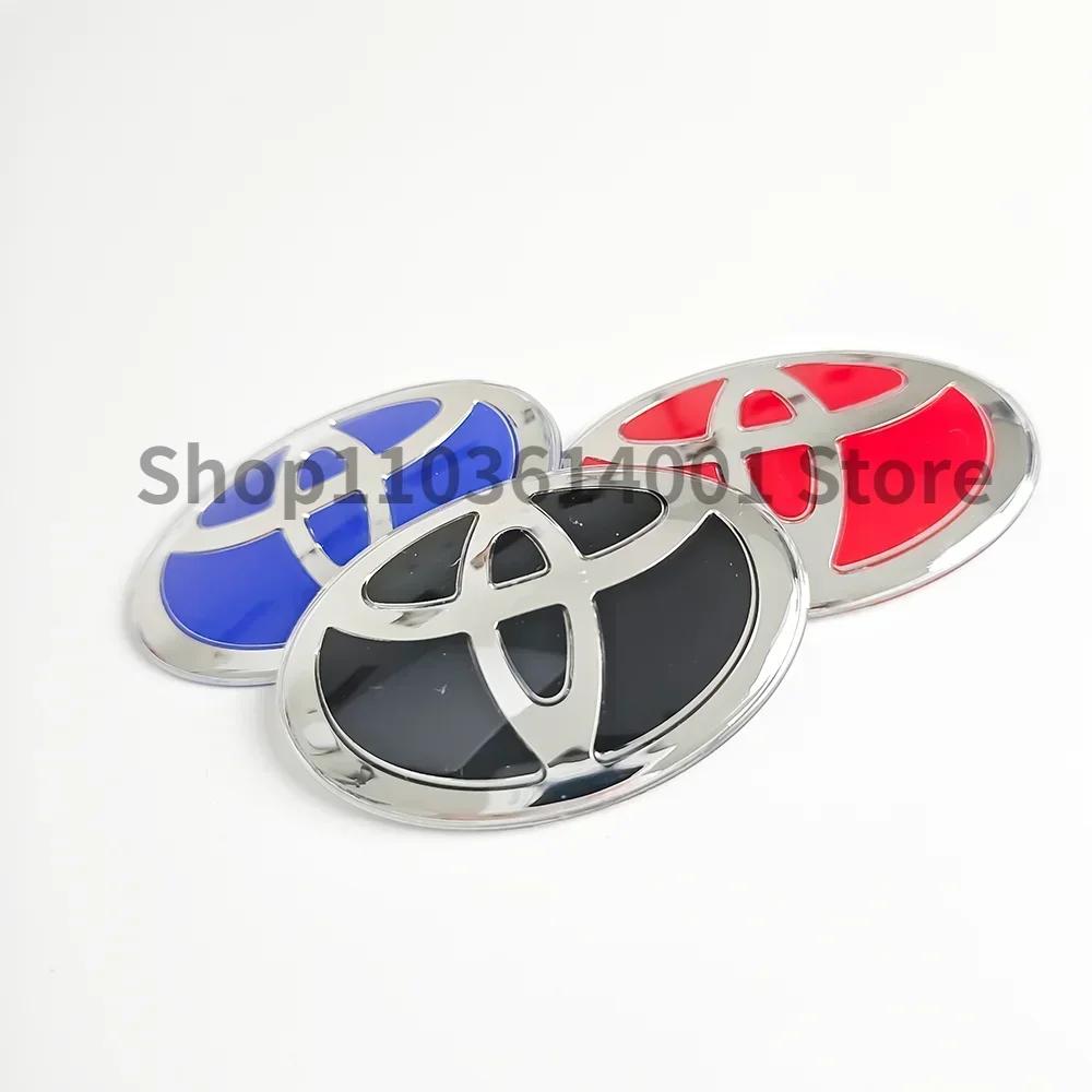 3D Steering Wheel Logo Car Emblem Stickers for Toyota Corolla Camry RAV4 Yaris Vios Hilux Prius CHR Highlander Prado Accessories