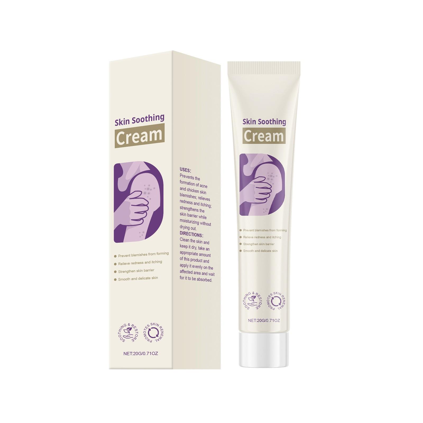 

Крем от морщин для лица для очень сухой кожи для зудящей кожи и отечности 20 г белый