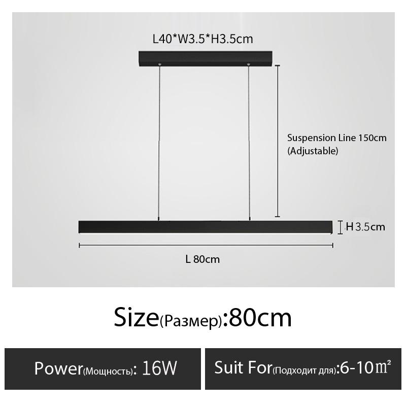 

Минималистская люстра для столовой, современный обеденный стол с длинной полосой, роскошный барный офисный светильник, аксессуары для кухни, светильник на кухонном острове Cold White