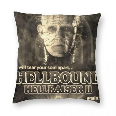 Merchandise Hellbound Hellraiser Poszewka na poduszkę Poliester z nadrukiem Pokrowiec na poduszkę Dekoracja Halloween Poszewka na poduszkę Horror ''