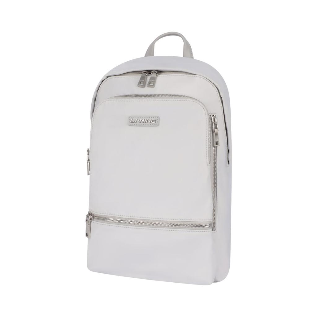 Li Ning Nylon Backpack Regular Unisex White ABSU256-1
