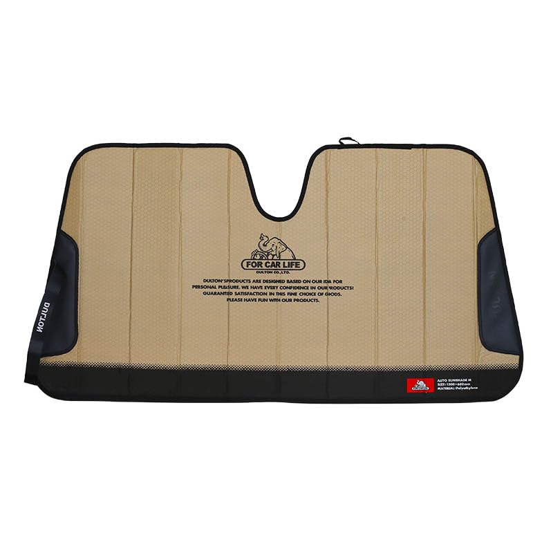 Dulton Auto Sunshade M Coyote FOR CAR LIFE Car Sunshade Light Heat UV Sunshade, Blocking, Blocking, Protection, Height 68cm, Width 130cm,