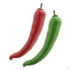 Chili, Simulation Artificial Food Chili Model Decoration