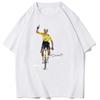 Wout Van Aert Legeng Rider 2026 New Road Race Champion Bicycle T-Shirt Men Unisex Short Sleeve Tour Defrance Bike Jersey Tees