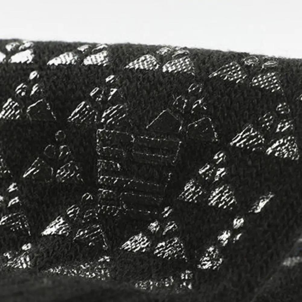 Winter Cycling Gloves Unisex Cashmere Lined Knitted Warm Full Finger Gloves Touch Screen Thicken Insulation Outdoor Sports Glove