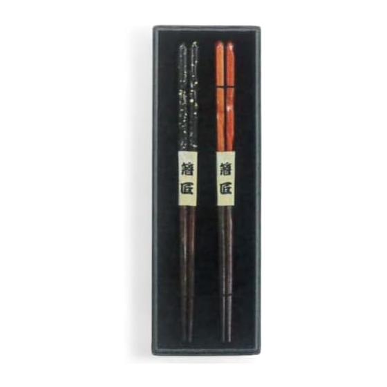 J-kitchens Pair Chopsticks & Rests Set - Natural Wood Dining Ware, NO.186836