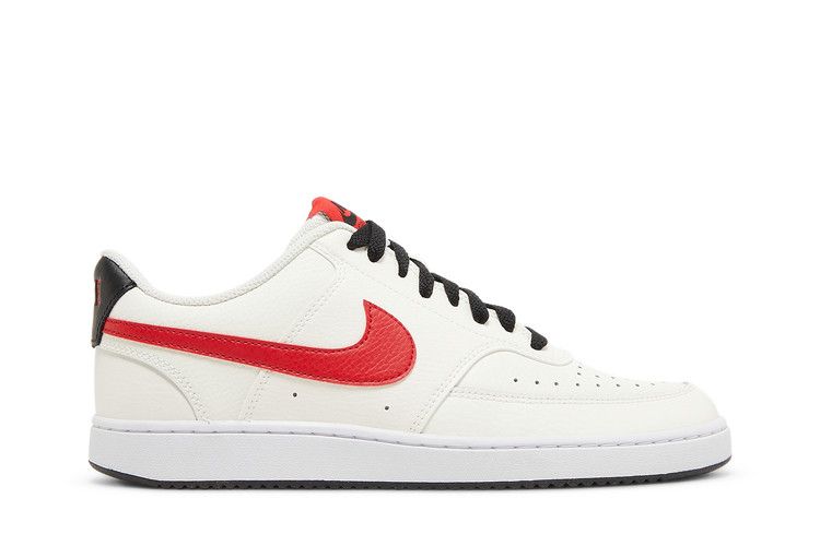 Nike Court Vision Low Sail University Red