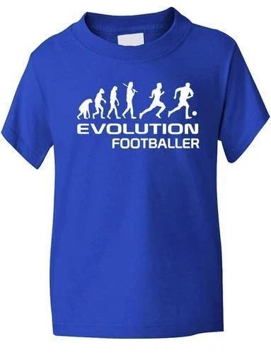 

Evolution Of A Footballer Boys Girls Soccer T Shirt Sizes 1 - 13 Years 3XL