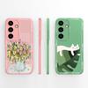 For Samsung Galaxy S25 Plus Ultra Case Cute Panda Premium Liquid Silicone Back Cover For Samsung S 25 Full Protection Soft Funda