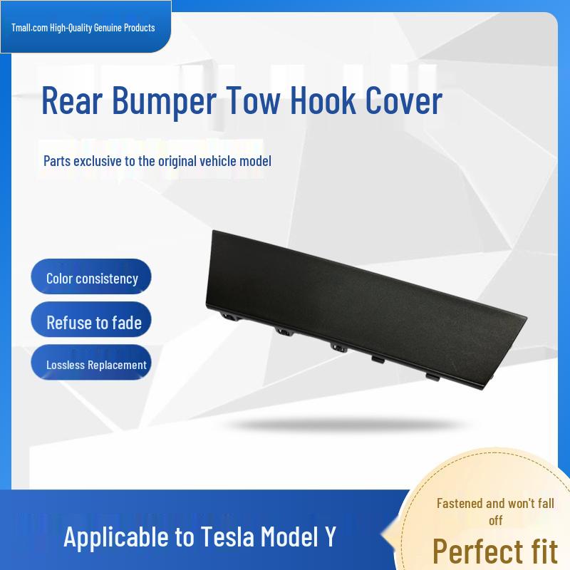 Pannello di copertura del gancio di traino del paraurti posteriore della Tesla Model Y